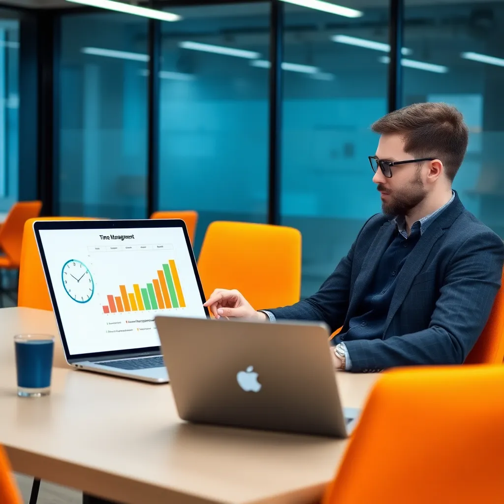 Nederlandse professional die een tijdmanagement scan uitvoert